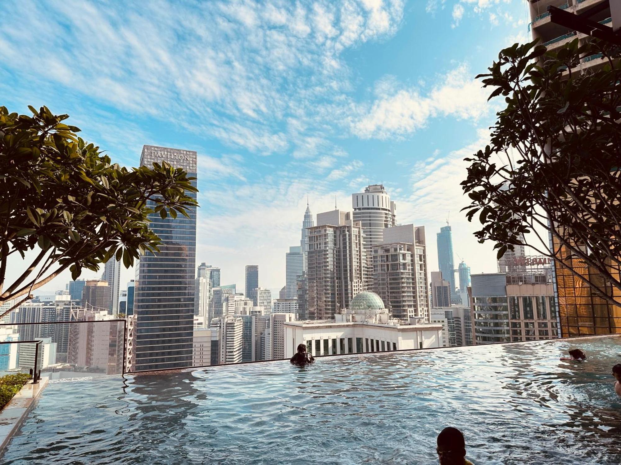Axon Infinity Pool Kl Apartment กัวลาลัมเปอร์ ภายนอก รูปภาพ